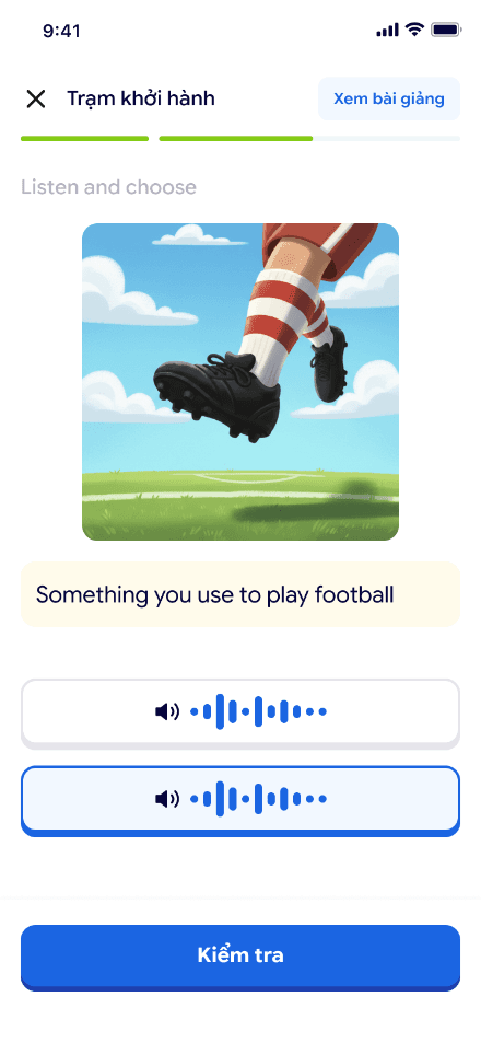 Màn hình ParrotEdu