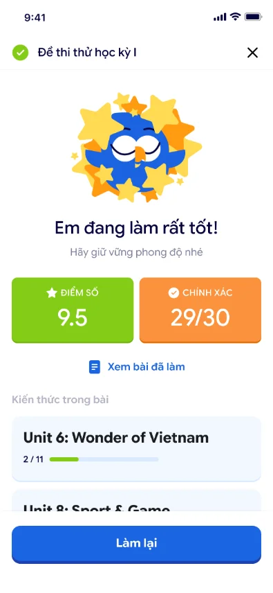 Sẵn sàng bứt phá mọi kỳ thi
